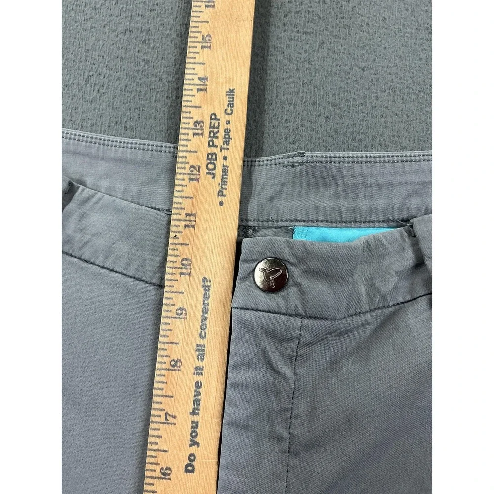 Birddogs Pants Mens 34x31 Gray Stretch Chino‎ Lightweight Casual Travel Golf